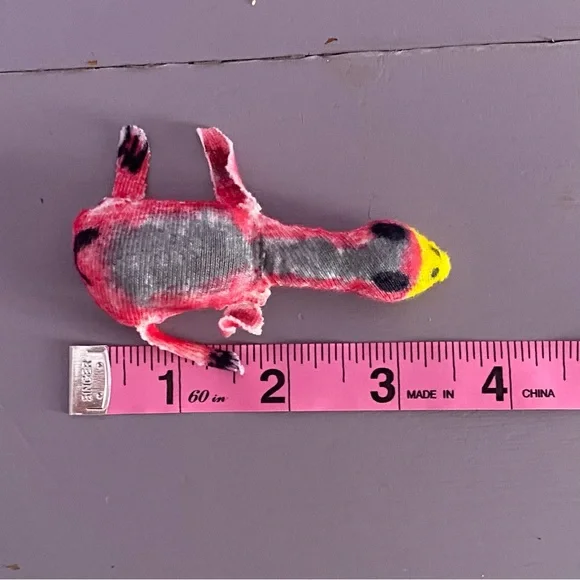 (2) RATS, RAPTOR, INDOMINUS REX, and Baby BIRD Handmade CUSTOM Adorable PLUSHIES - Picture 16 of 16